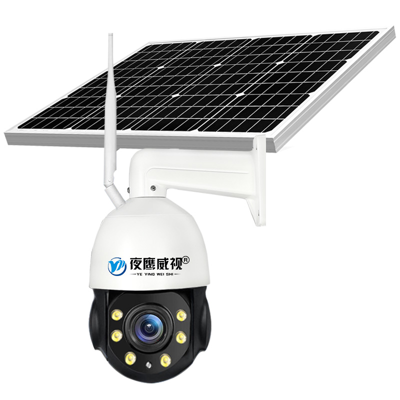 500万4g摄像头变焦巡航插卡球机无线手机监控器户外360度无死角