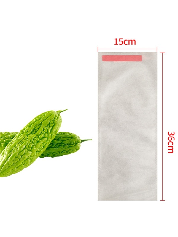 苦瓜套袋 葡萄袋丝瓜防虫套袋苦瓜防虫袋无纺布防蜂防果蝇防虫套