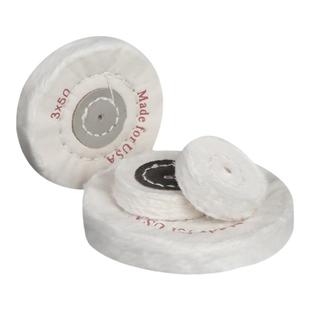 抛光布轮白布轮首饰布轮镜面金属不锈钢塑料抛光绒布轮棉布轮包邮