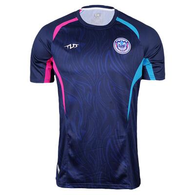 天朗足球TLSS石家庄功夫足球中甲专业训练服短袖上衣足球服TLSJZ