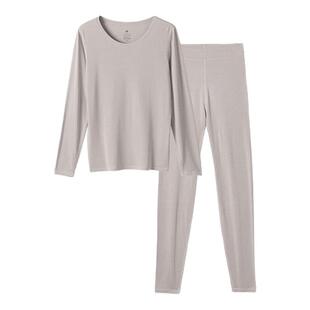 刘雯同款ubras保暖肌底衣含羊毛内衣女内搭打底套装秋新款可机洗