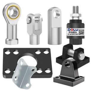 SC气缸标准附件大全连接件配件I/Y/CA/CB/FA/LB底座法兰鱼眼接头