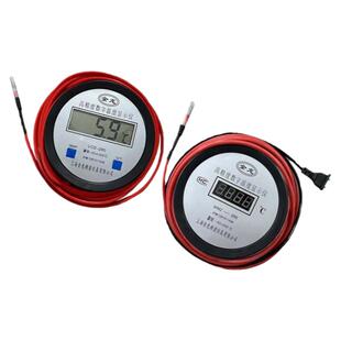 海水养殖温度计电子测量污防水产浴鱼池海参耐酸碱工业电镀液硅胶