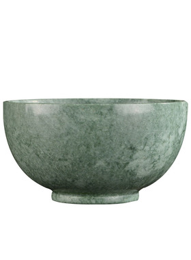 天然玉石家用吃饭玉碗长命养生