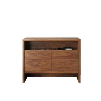 原木截面鞋柜【京作席物】