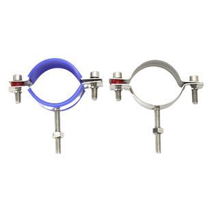 304不锈钢管卡固定管支架抱箍管夹水管夹子管道卡扣卡箍螺丝螺栓