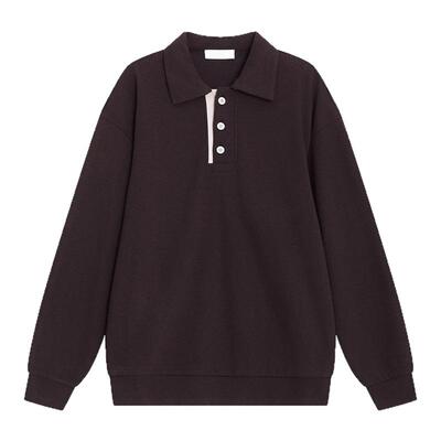 黑色简约百搭商务休闲男士Polo衫