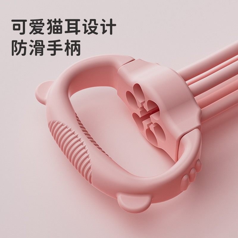 8字拉力器女开背弹力健身可调瑜伽拉伸背带拉家用阻力美可拆卸肩