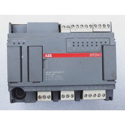 ABB MODEL 07CR41 INDUSTRIAL ADVANT CONTROLLER 31 BASIC UNIT