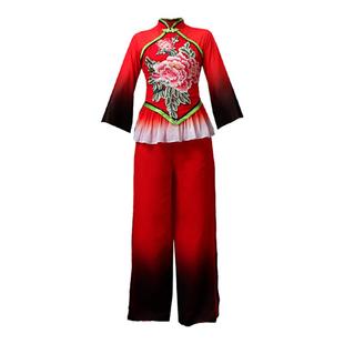 2025新款东北秧歌演出服古典舞表演服灯笼舞蹈演出服女士秧歌服装