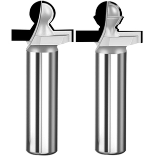 欲富木工刀具门板拉直器橱柜衣柜矫正刀数控雕刻木门调直PCD铣刀