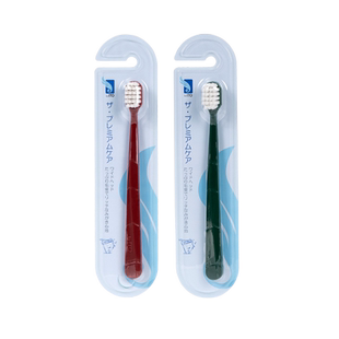 顺手买 ITO艾特柔宽头软毛牙刷浓密柔软刷毛成人通用2支颜色随机