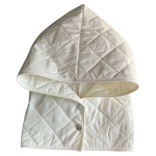 围脖连帽羽绒服可拆卸连帽假卫衣帽子领