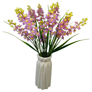 风信子薰衣草手工花束diy材料包全套自己动手制作的礼物串珠编织