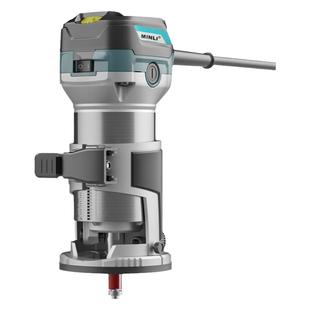 修边机电动多功能雕刻机倒装铝塑板开槽机电木铣锣机神器木工工具