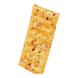 0蔗糖咸香青柠三文鱼苏打饼干酥脆午茶点解馋小吃零食代餐独立装