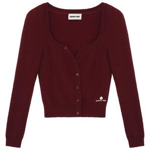 【SALE】【SHUSHUTONG】蕾虎修身针织衫千金风百搭秋冬女装上衣