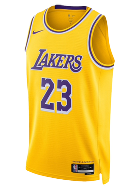 Nike耐克湖人队NBA速干男子球衣