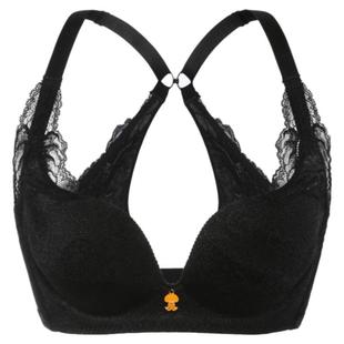 可丰满正品锗石丰胸内衣光面美背舒适防下垂聚拢调整型收副乳文胸