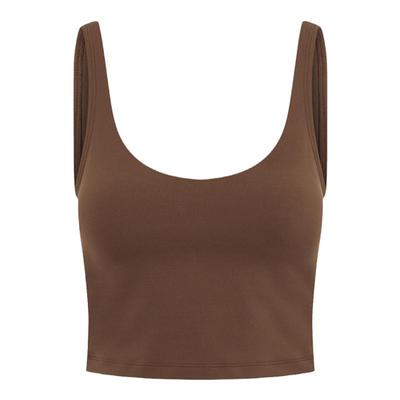 LJ无袖运动背心带胸垫