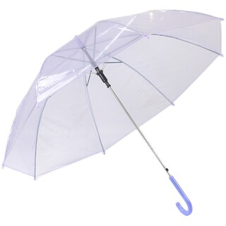 透明雨伞长柄网红广告批定制LOGO大号手绘DIY礼品跳舞蹈儿童