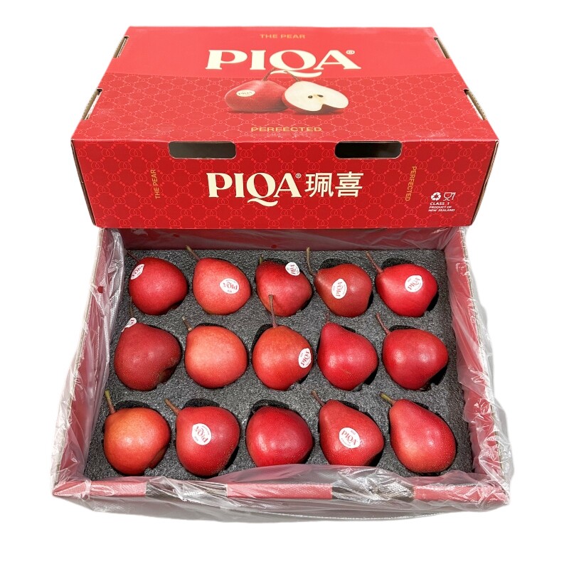 新西兰进口PIQA红啤梨4斤礼盒装