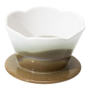 咖啡滤杯陶瓷家用手冲蛋糕滤杯滴滤式萃取咖啡杯平底过滤器送滤纸