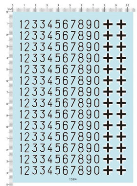德国二战坦克数字模型贴纸