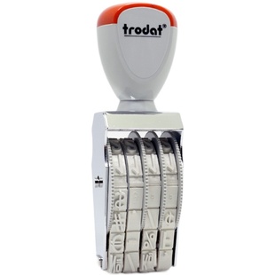 卓达4位数价格数字印章0-9可调转轮号码印大号外箱批号分户验收章