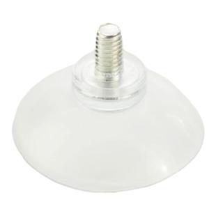 小吸盘固定茶几桌面玻璃强力防滑贴藤桌垫吸支架孔配件带螺丝杆吸