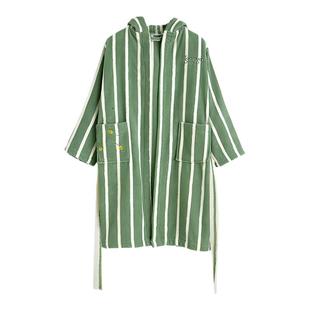 纯棉儿童男女浴袍秋冬加厚全棉毛巾料柔软吸水A类宝宝浴衣睡袍