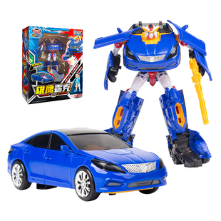 正版咖宝车神雄鹰霍克变形玩具机器人男孩玩具儿童合体金刚全套装