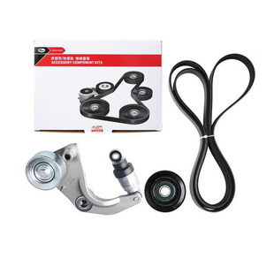 适用本田凌派缤智XR-V原厂盖茨发电机皮带涨紧轮惰轮套装3件套1.8