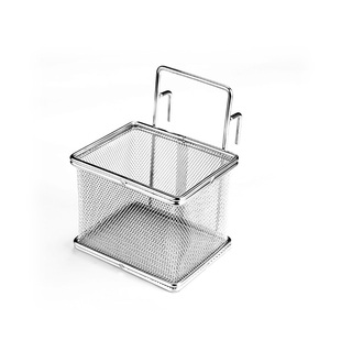 火锅猪脑漏勺带挂钩304不锈钢烫脑花粉丝涮肉神器方形大号过滤勺