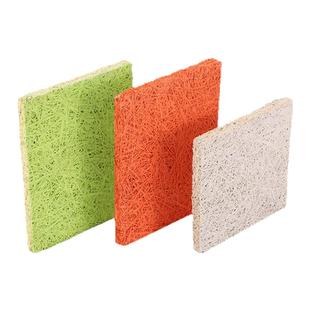 A级防火水泥木丝吸音板隔声板影院琴房ktv吊顶阻燃酒吧黑色装饰板