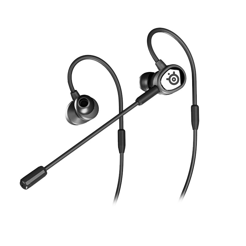 steelseries赛睿TUSQ入耳式耳机挂耳式耳麦有线耳塞电脑电竞游戏