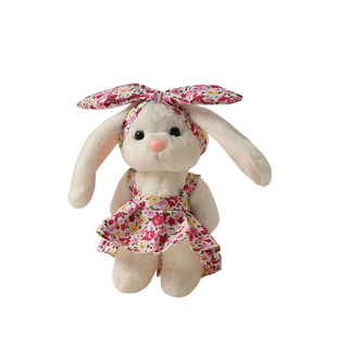 出口剩余 无补 兔子玩偶挂件 可爱长耳朵毛绒玩具  包包钥匙扣