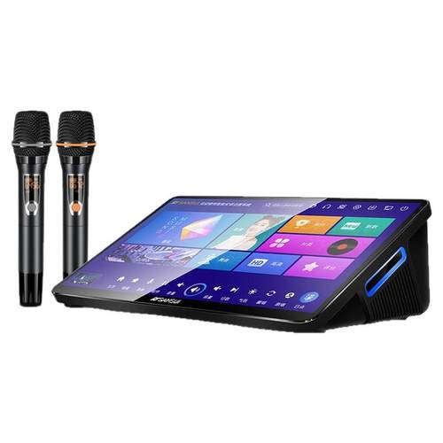 山水C50新款家庭ktv点歌机触摸屏一体机卡拉ok家用k歌音响唱歌机