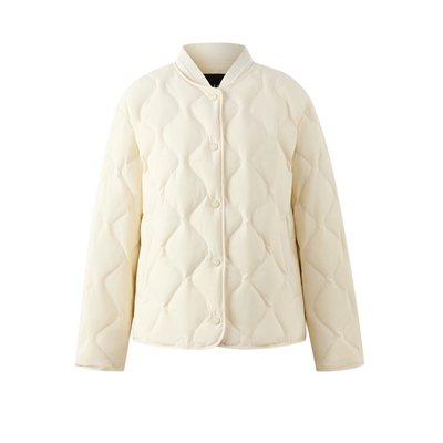 【90%鹅绒】PRICH时尚减龄菱格绗线羽绒服冬季新品轻暖外套女