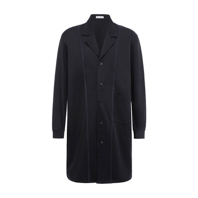 日系古巴领长袖衬衫外套