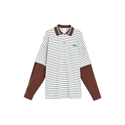 TurnSignal潮牌条纹长袖T恤女