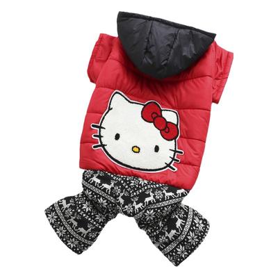 狗狗衣服萨摩四脚棉衣大狗宠物