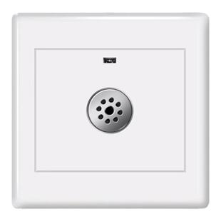 声控开关86型暗装二线楼道感应延时led灯家用物业智能声光控面板