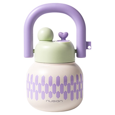 纽赛拎拎壶不锈钢保温杯圣诞礼物