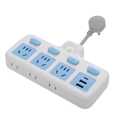 公正生插座USB多孔插线板长线