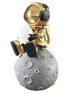 宇航员大型落地灯摆件