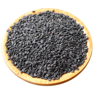 河南驻马店纯熟黑芝麻炒熟即食农家平舆新货打豆浆专用500g商用