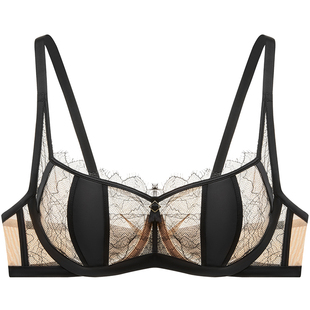 微瑕疵不可退换曼妮芬性感刺绣大杯文胸轻薄内衣大胸显小胸罩