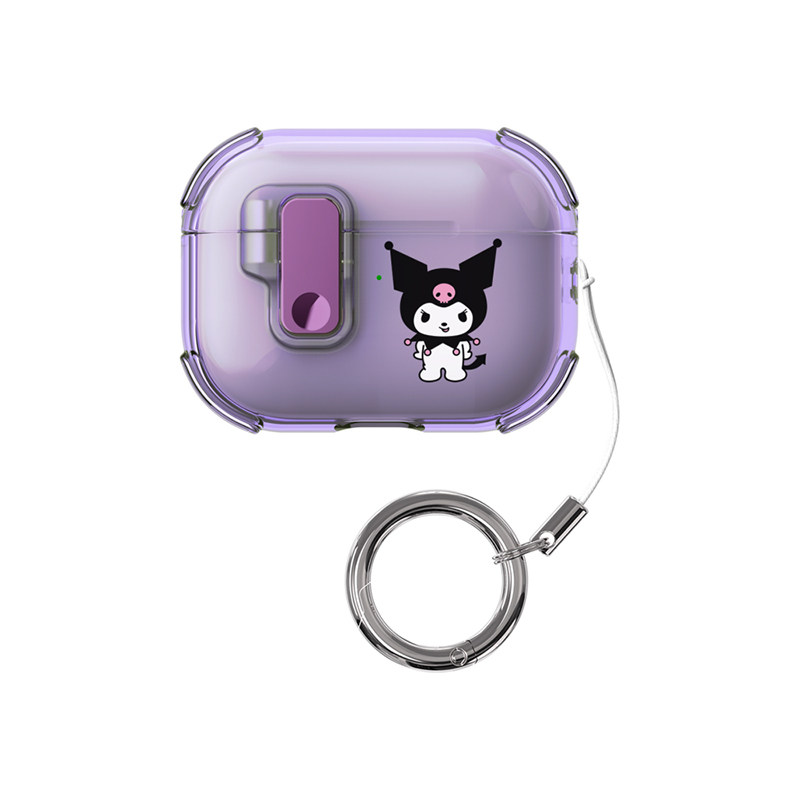 苹果AirPods4代pro3电镀弹盖软壳