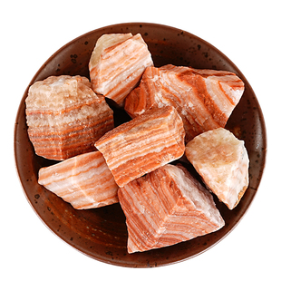 天然猪肉石原石摆件国产红纹石五花肉富贵石头观赏奇石香薰扩香石